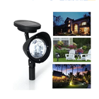 Luminária Luz Solar Jardim Spot Grama Iluminação Super Led