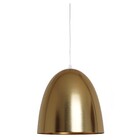 Luminaria Metal Sugar Loaf Dourado Diam 30 Cm