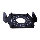 Luminária Mini Elite 27cm Com Aletas E-27 1 Lâmpada Eletrônic