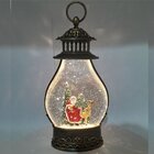 Luminária Musical Á Pilha Enfeite Natal Papai Noel Rena 35cm