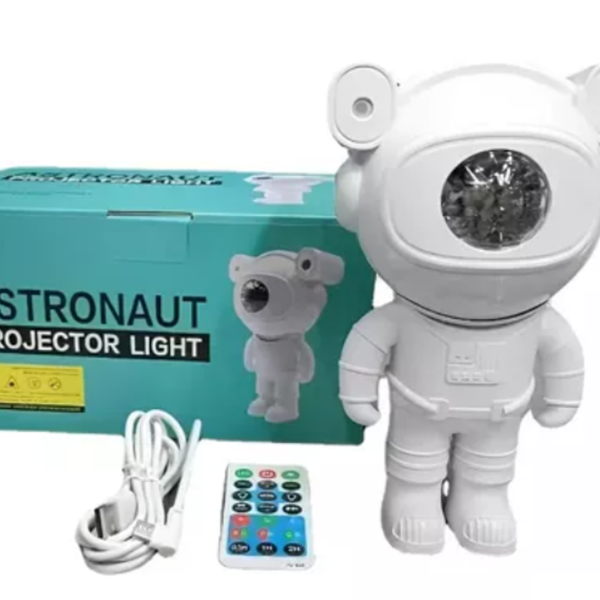 Luminaria Nebulosa De Luz Usb Astronauta Galaxy Estrelas Cor
