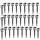 Luminaria Oriental Solar Kit 30 Und Spot Espeto Luz Jardim Il