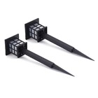 Luminaria Oriental Solar Kit 30 Und Spot Espeto Luz Jardim Il