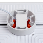 Luminária Painel LED de Sobrepor 16W Luz Branca 12x12cm Frameless LLUM Bronzearte