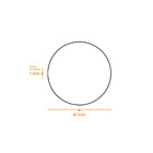 Luminária Painel LED de Embutir 16W Luz Neutra 12x12cm Frameless LLUM Bronzearte