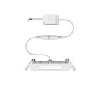 Luminária Painel LED de Embutir 12W Luz Amarela Elgin