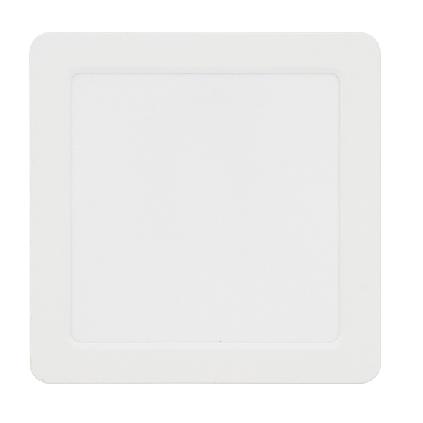 Luminária Painel LED de Embutir 12W Luz Amarela Elgin