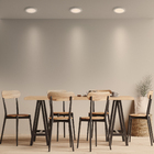 Luminária Painel LED de Sobrepor 18W Luz Amarela Elgin