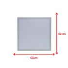 Luminária Painel Led Plafon Embutir 62x62cm 3000k Luz Amarela
