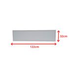 Luminária Painel Led Plafon Retangular Embutir 32x122cm 6500k