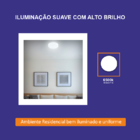 Luminária Painel Led Plafon Sobrepor 26x26 6500k