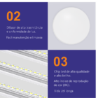 Luminária Painel Led Plafon Sobrepor 38x38 6500k