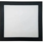 Luminaria Painel Led Preto 18w Embutir Quadrada 4000k Slim