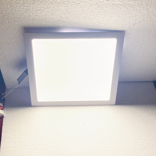 Luminaria Painel Plafon Led Embutir Quadrado 25w 30x30cm Luz