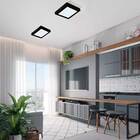 Luminária Painel Plafon Led Saveenergy De Sobrepor 20w Preto