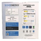 Luminária Painel Plafon Led Saveenergy De Sobrepor 25w Preto