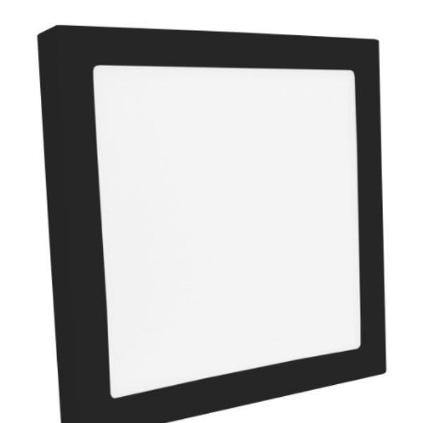 Luminária Painel Plafon Led Saveenergy De Sobrepor 25w Preto