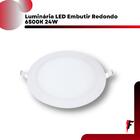 Luminaria Painel Pop Embutir Redondo 6500k 24w Avant