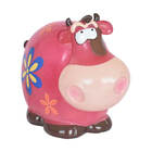 Luminária Para Decoração Quarto Infantil Led Vaquinha Rosa 22