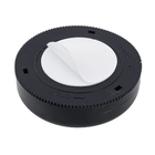 Luminária para Móveis LED 0,3W Button Preto Pilha LLUM