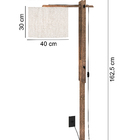 Luminaria Para Salão De Beleza Luxo Marrom