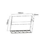 Luminária Para Trilho Magnético 10w 3000k 48v Orientável Punt