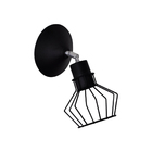 Luminária Parede Arandela Aramado Mini Diamante Preto - 3007/