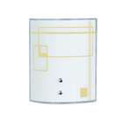 Luminária Parede Arandela Calha Prisma Marfim - 1816/ar Mrf