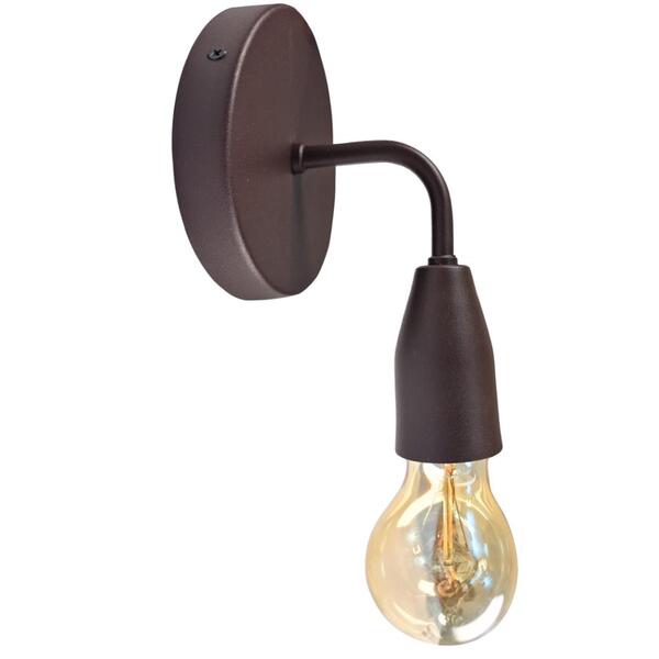 Luminária Parede Arandela Cama Vintage Retro Sala Marrom