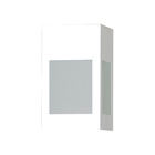 Luminária Parede Arandela Externa Quadrada Branco - 1460/ar Br