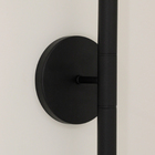 Luminária Parede Arandela Tubo 2 Difusores Cabeceira Preto