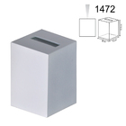 Luminária Parede Baliza 1 Visor Filete G9 Branco - 1472 Br