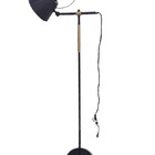 Luminária Pedestal  Articulada Lpm-104 Preta