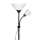 Luminária Pedestal Articulada  Abajur Chão Duo Floor Metal Lu