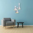 Luminária Pendente 1 Foco 40w Hm029gr Set Bella Iluminação Br