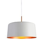 Luminária Pendente 1 Foco 40w Hm035we Bot Bella Iluminação Br