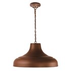 Luminária Pendente 1l Estância 56cm Madelustre Marrom