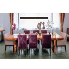 Luminária Pendente 1lâmp Retangular 130cm Madeira Imbuia Made