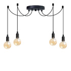 Luminária Pendente Aranha 4 Fios