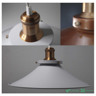 Luminária Pendente Área De Lazer Factory Vintage 22cm Preto E