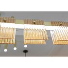 Luminária Pendente Array 1xled 24w Dourado