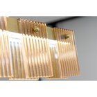 Luminária Pendente Array 1xled 24w Dourado