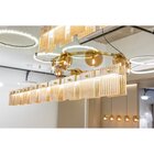 Luminária Pendente Array 1xled 24w Dourado