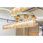 Luminária Pendente Array 1xled 24w Dourado