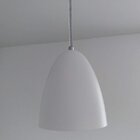 Luminária Pendente Bala 16x13cm Aluminium Branco Bivolt