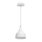 Luminária Pendente Balcão E Quarto Midy Gota 15 X 19cm Branco