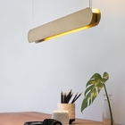 Luminaria Pendente Barra Linear T620 Golden Art