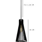 Luminária Pendente Bivolt Krist Vesper Café