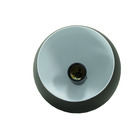 Luminária Pendente Bola Tripla Pequena Preto Fosco