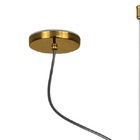Luminária Pendente Century Metal Dourado Polido Spotline